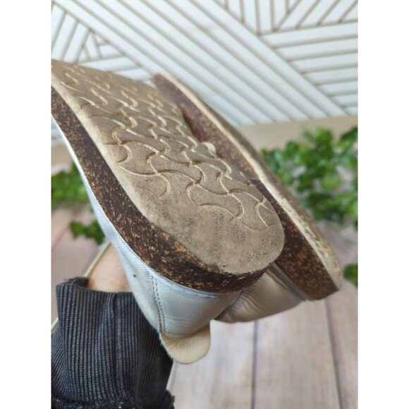 Birkenstock Santa Cruz White Canvas Round Toe Oxford Sneakers Size 37 - Picture 7 of 11